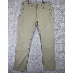 1620 "The Shop Pant" Tactical Work Pants Mens 34x34 Tan Stretch Made in USA